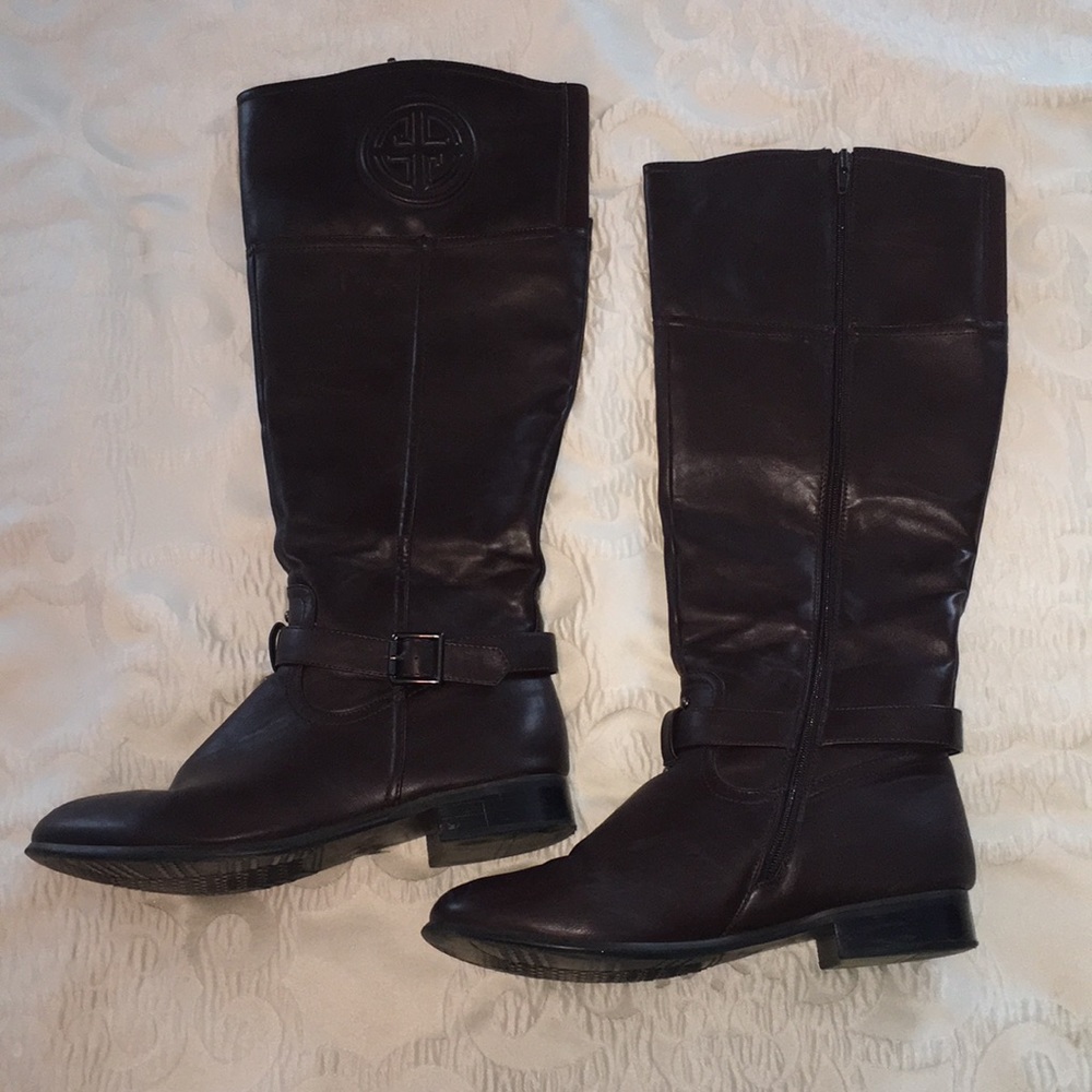 Pierre Dumas dark brown riding boots